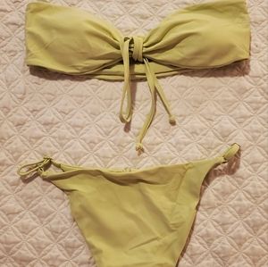 Aurelle Bikini Pastel Green Size Large